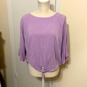 Umgee purple bohemian shirt